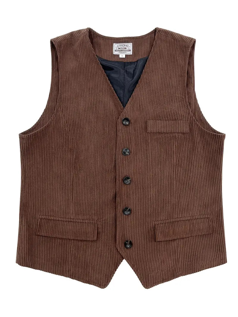Gioele · Gilet in Velluto Liscio