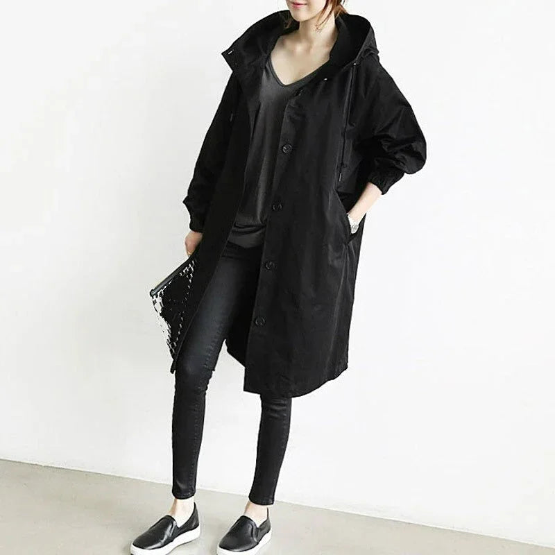 Berenice · Cappotto Trench con Cappuccio
