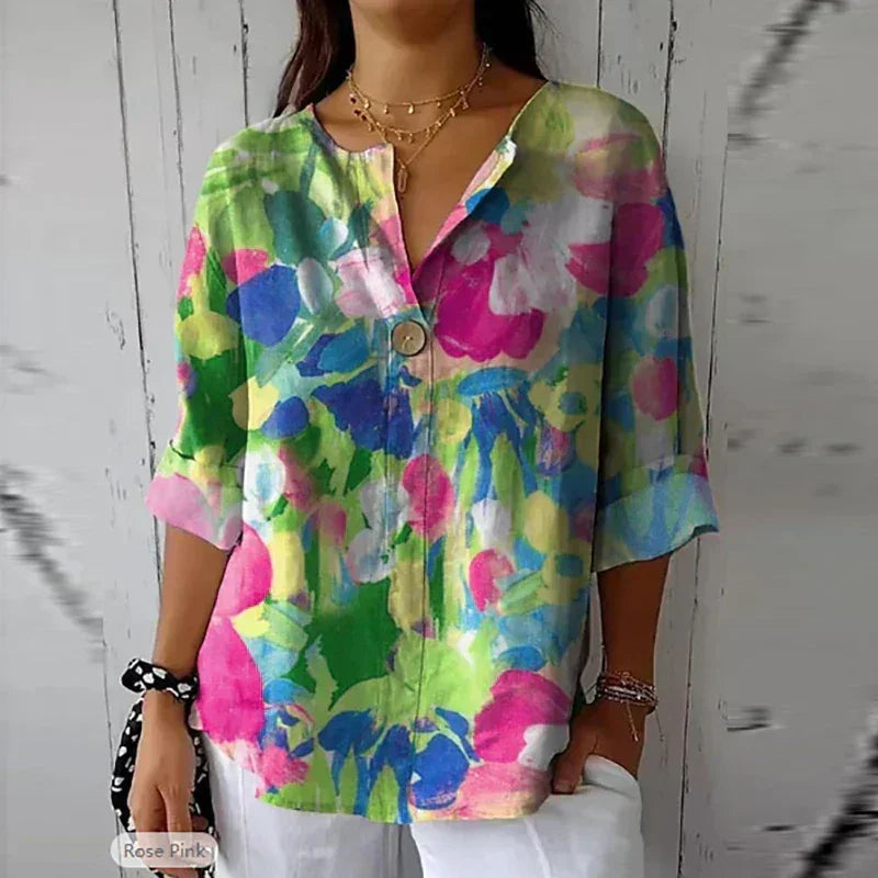 Novella · Blusa Floreale
