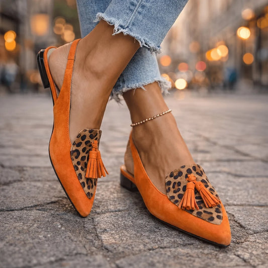 Elly · Slingback con nappine