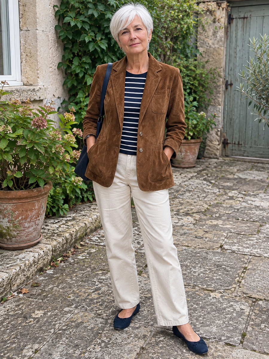 Foto · Adelgisa · Blazer marrone vintage
