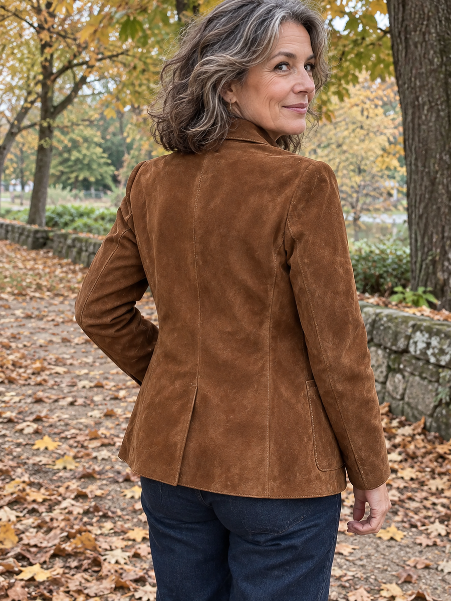 Foto · Adelgisa · Blazer marrone vintage