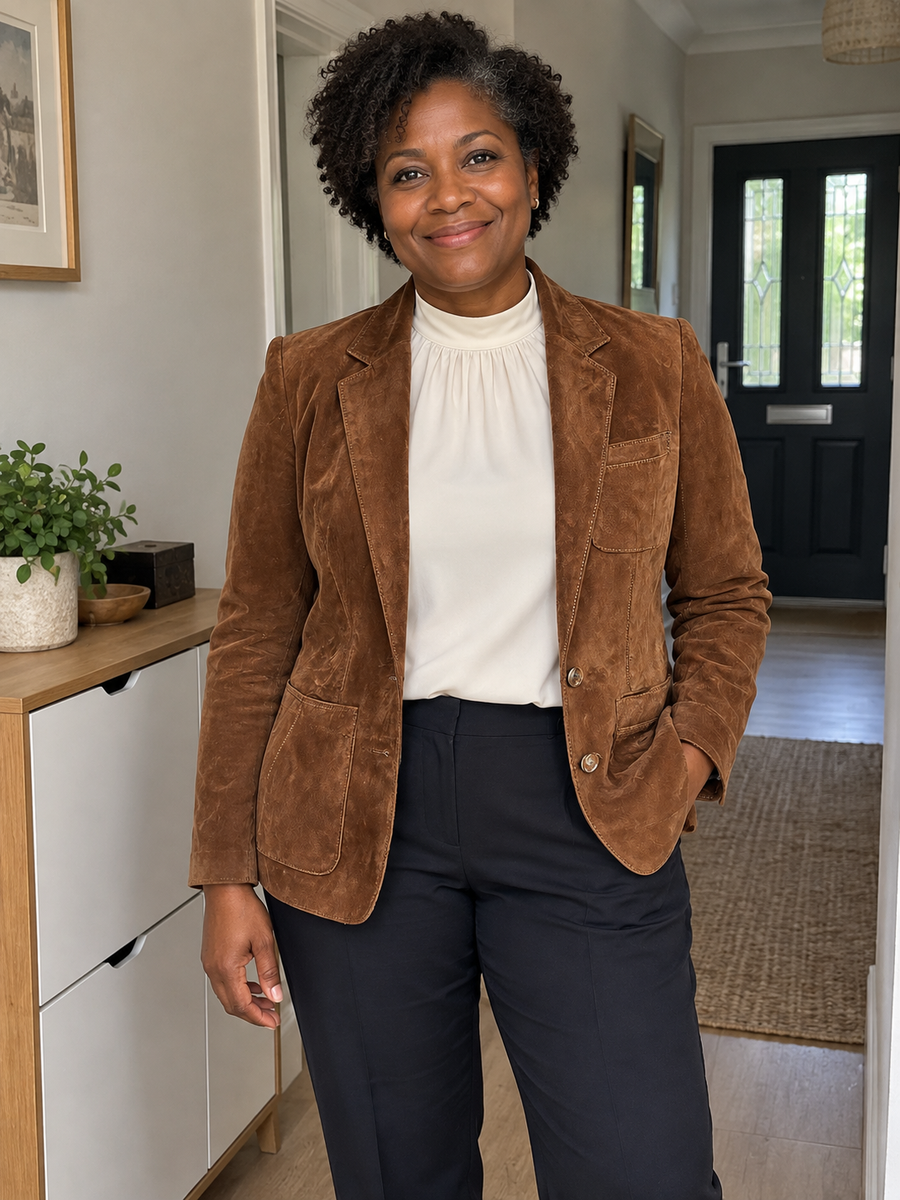 Foto · Adelgisa · Blazer marrone vintage