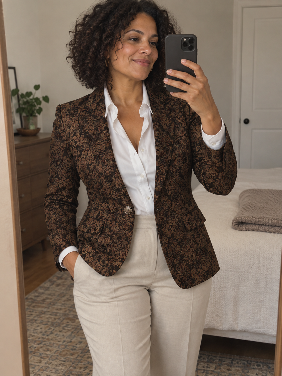 Foto · Isotta · Blazer paisley