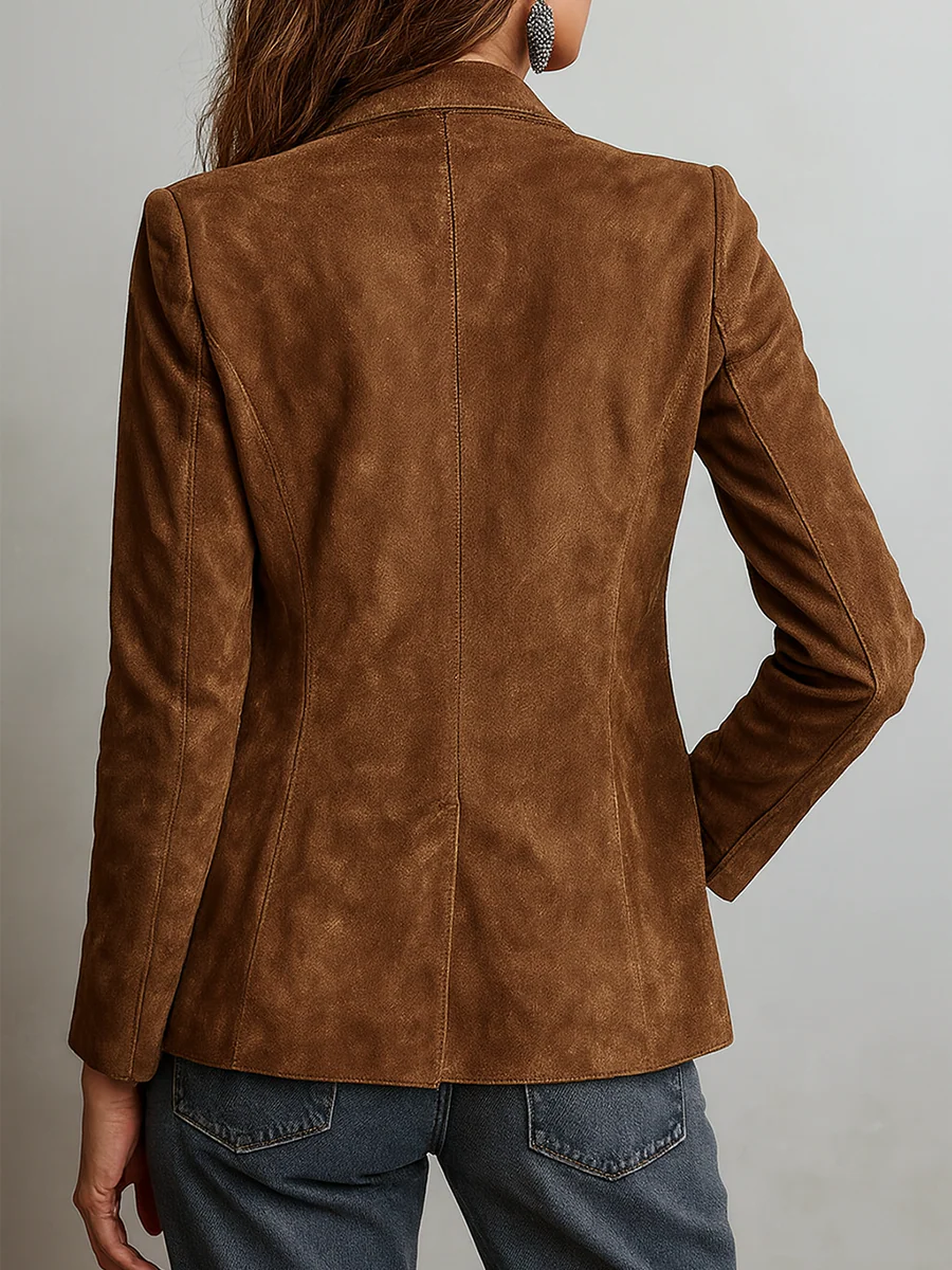 Adelgisa · Blazer marrone vintage · vista 2