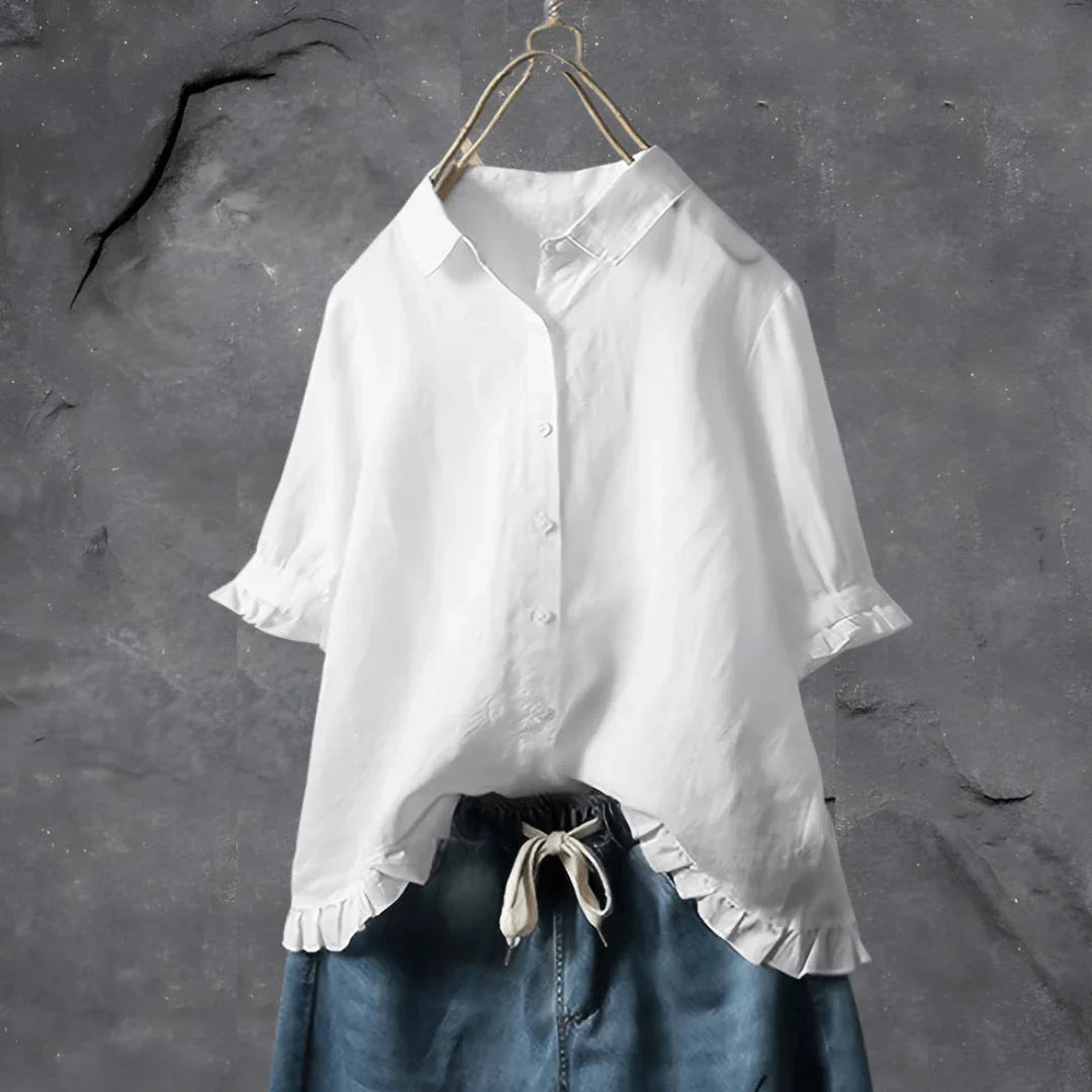 Amalia · Blusa raffinata a mezza manica