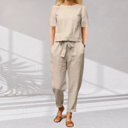 Vanda · Elegante Ensemble in Lino Morbido