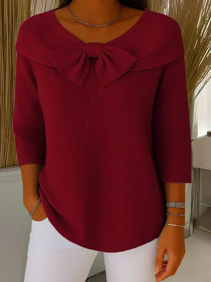 Trinidad · Maglia con fiocco e Girocollo