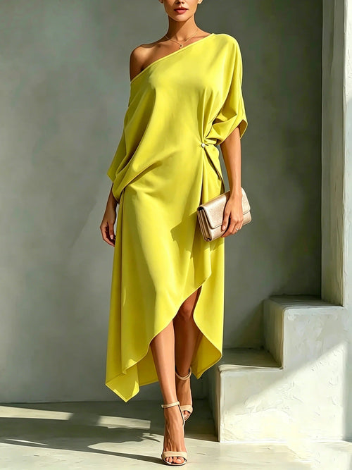 Camila │ Elegante Abito asimmetrico