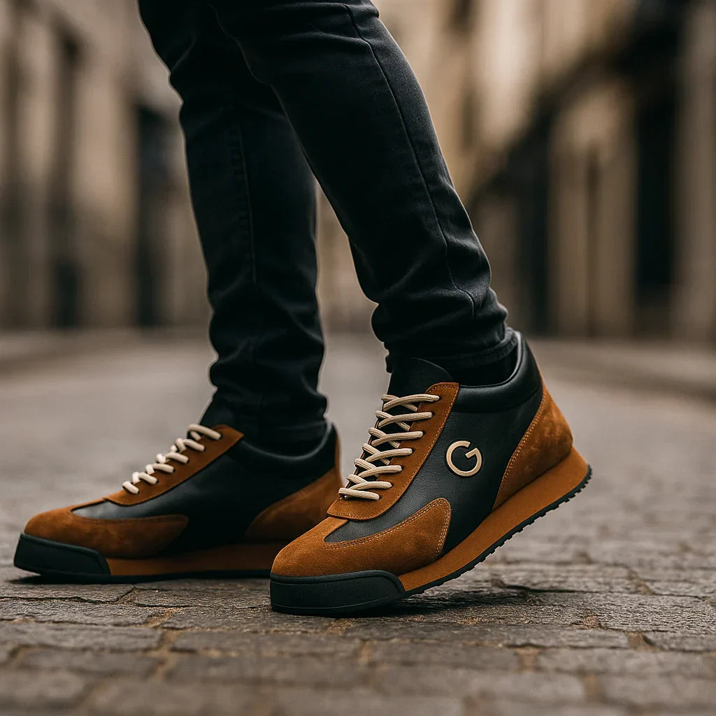 Gerardo · Scarpe sportive eleganti in camoscio