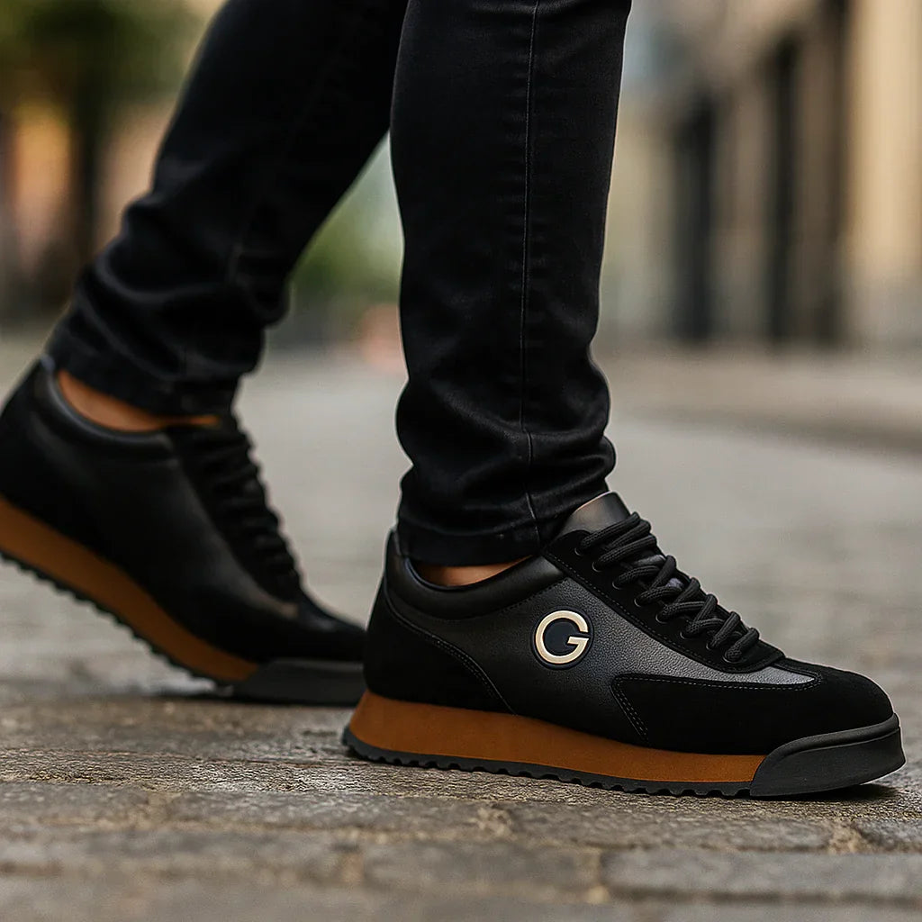 Gerardo · Scarpe sportive eleganti in camoscio