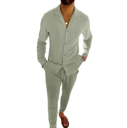 Fausto · Completo informale in lino