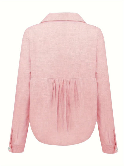 Celeste · Blusa in Lino Ventoso