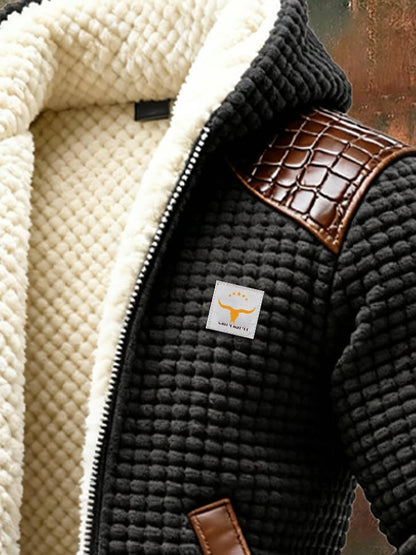 Egidio · Cardigan in velluto d’ispirazione rétro