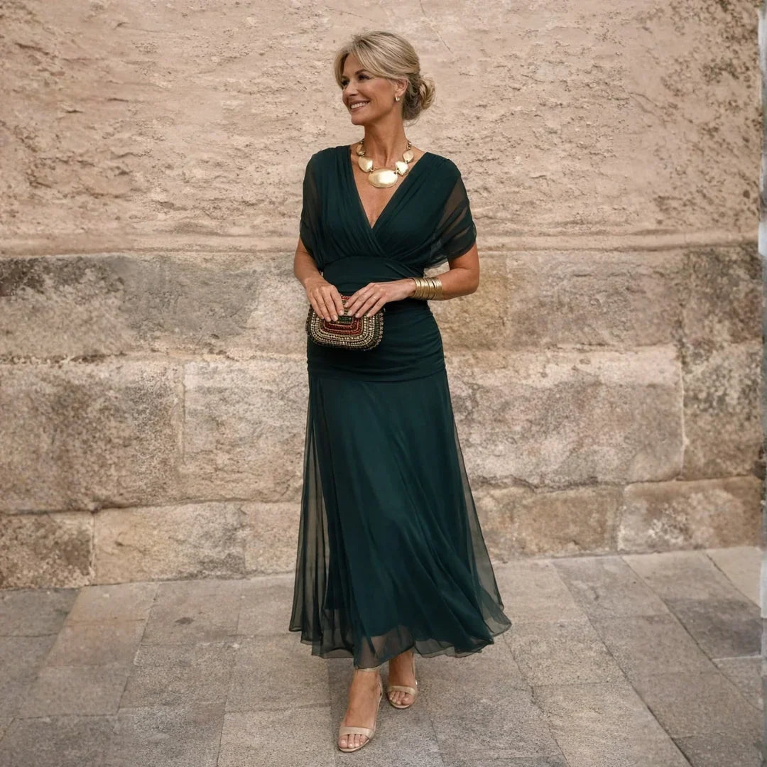 Elisabeth | Abito verde elegante