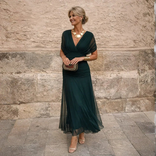 Elisabeth | Abito verde elegante