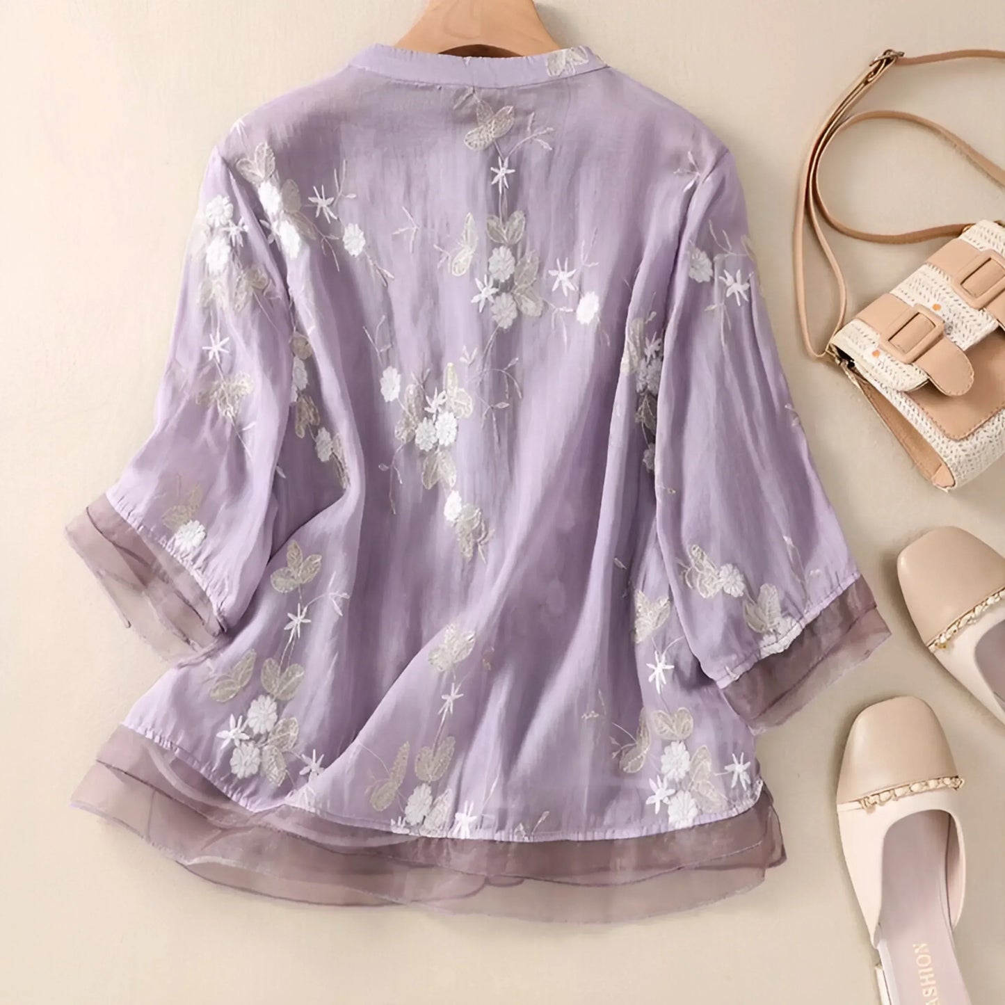 Delia · Blusa di cotone leggera