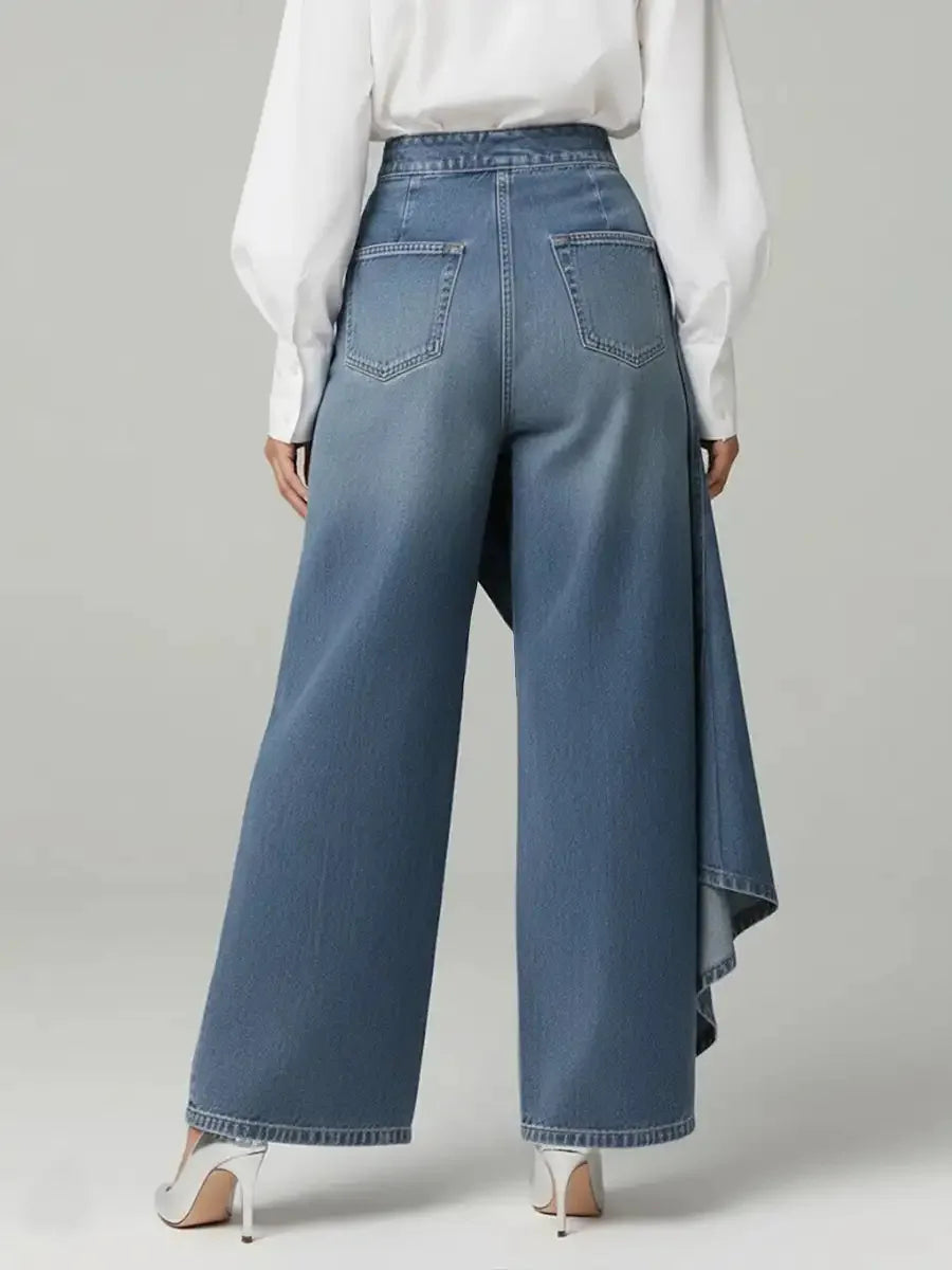 Bruna · Pantaloni raffinati in tela di jeans