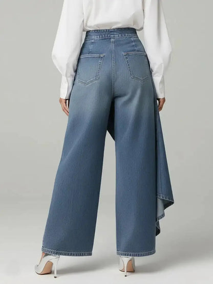 Bruna · Pantaloni raffinati in tela di jeans