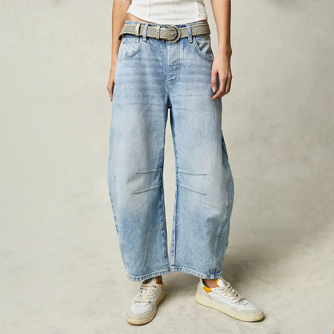 Lorena · Jeans denim rilassati