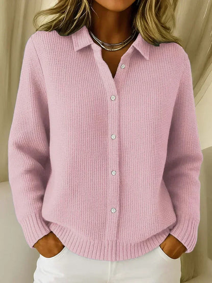 Carmela · Cardigan in maglia testurizzata con bottoni