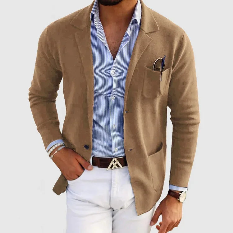 Franco · Giacca sartoriale elegante in lana