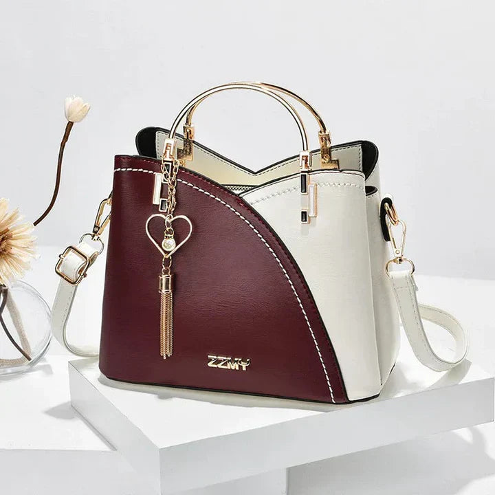 Priscilla · Elegante Borsa Bicolore