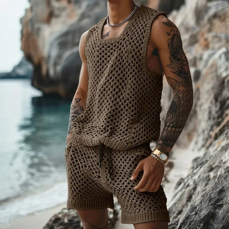 Baldo · Completo da relax in maglia avvolgente
