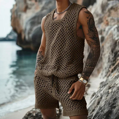 Baldo · Completo da relax in maglia avvolgente
