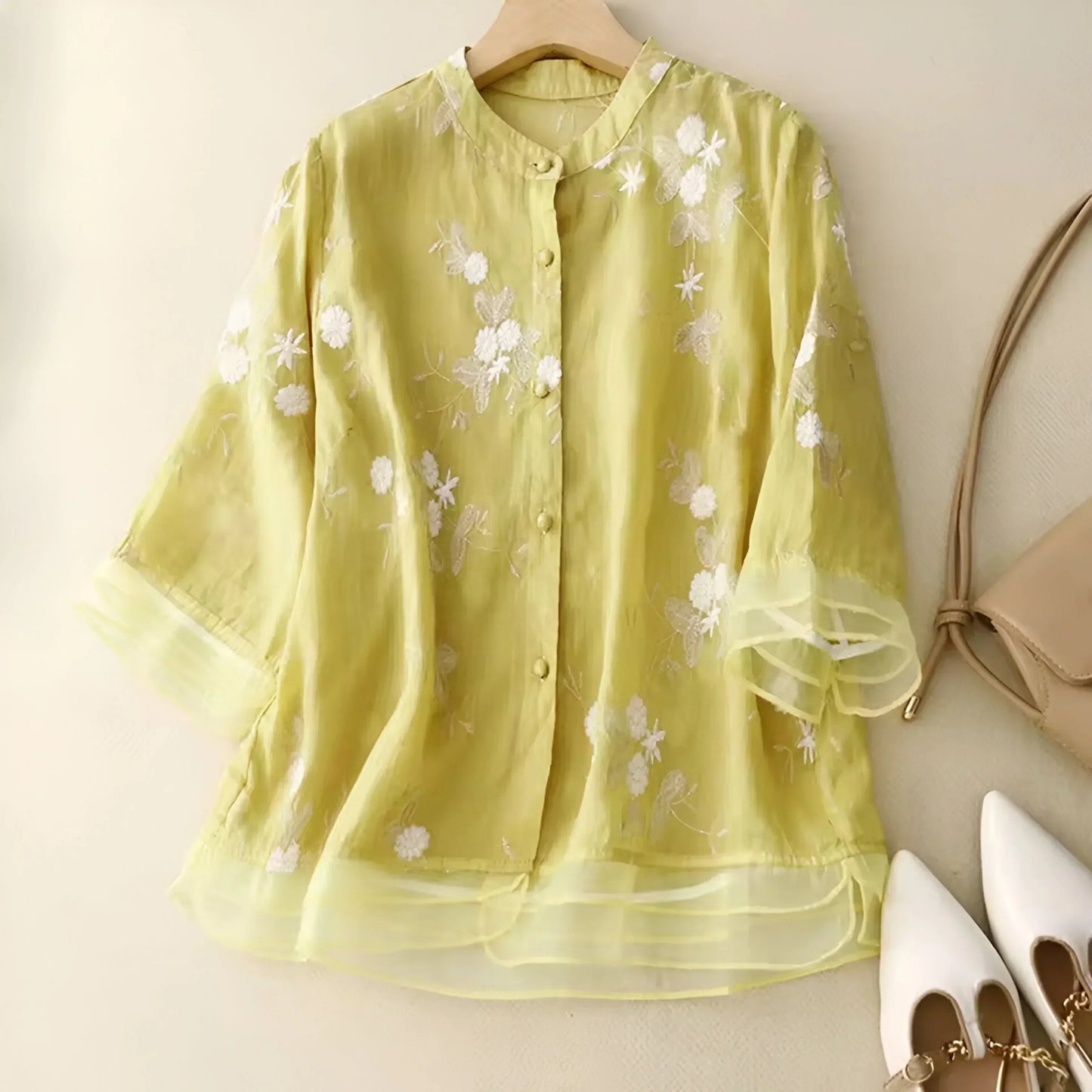 Delia · Blusa di cotone leggera