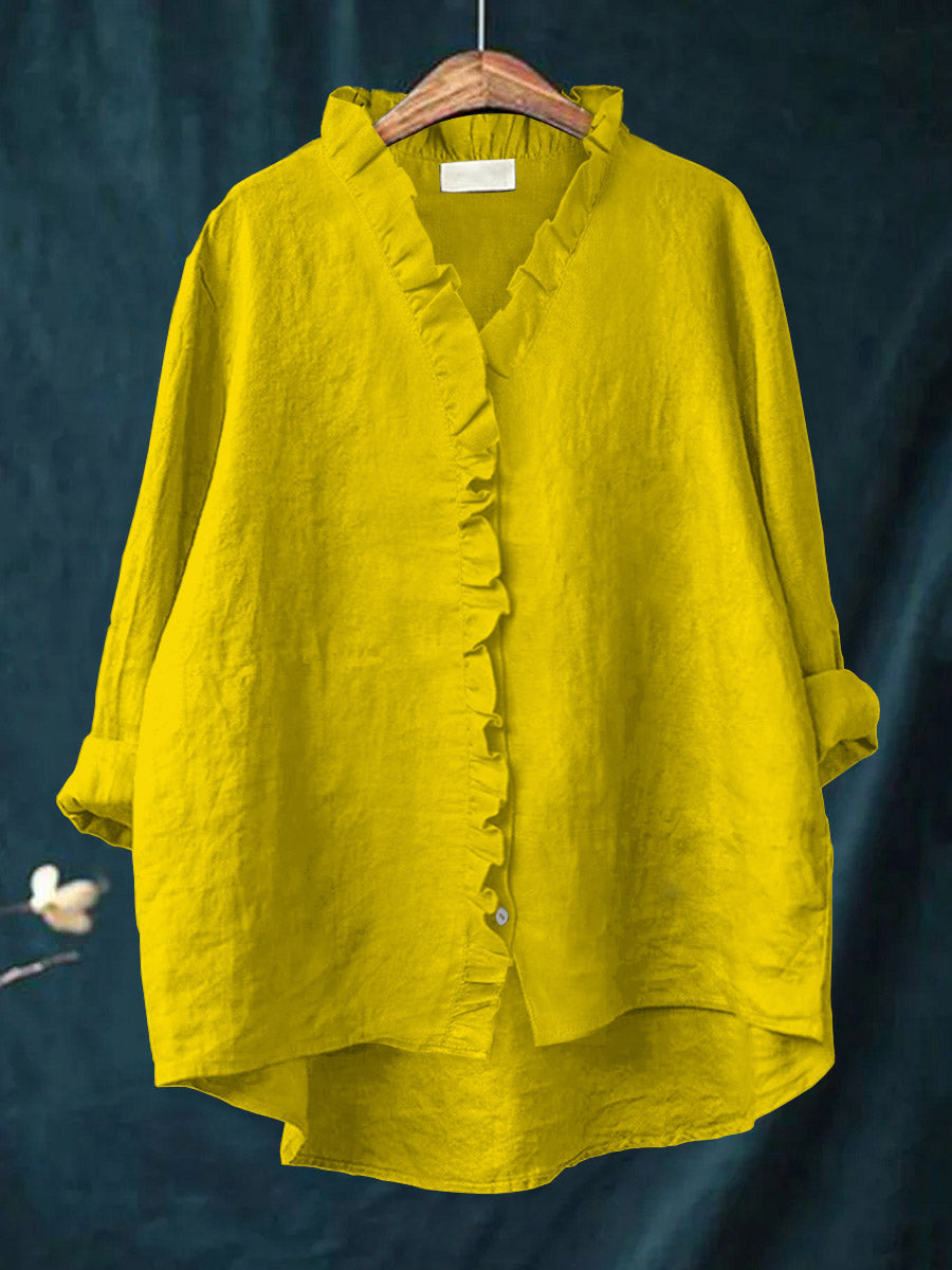 Romina · Blusa con Volant Morbido