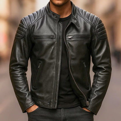 Marcello · Giacca in Pelle Ruvida