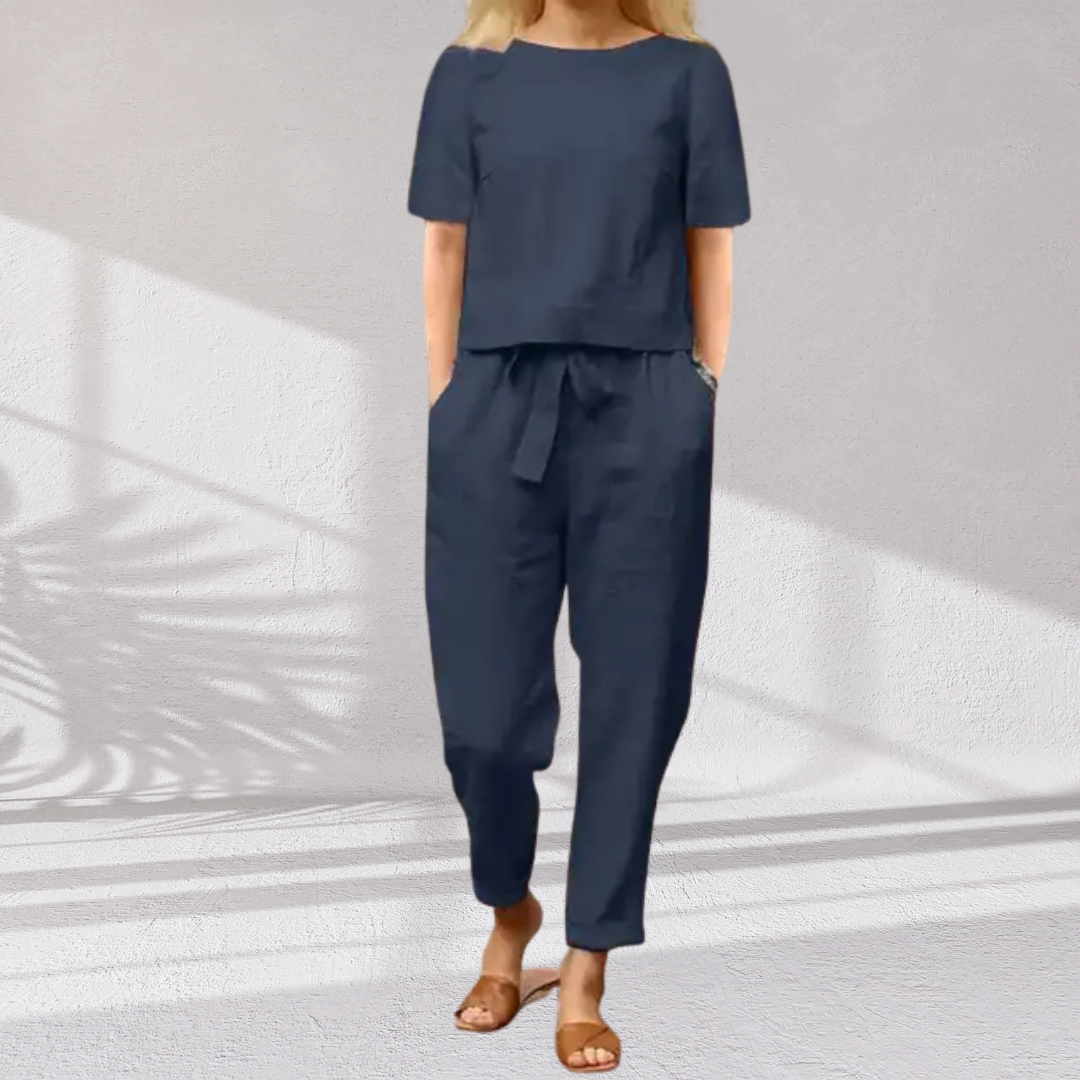 Vanda · Elegante Ensemble in Lino Morbido