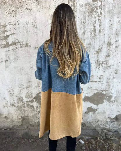 Benedetta · Giacca raffinata in pelle scamosciata