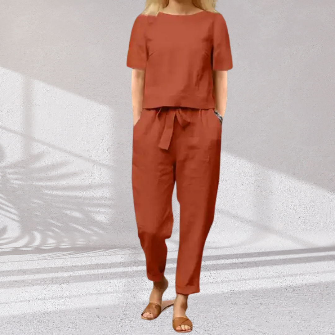 Vanda · Elegante Ensemble in Lino Morbido