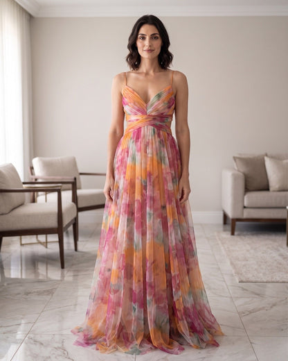 Cecilia · Abito in Chiffon Etereo
