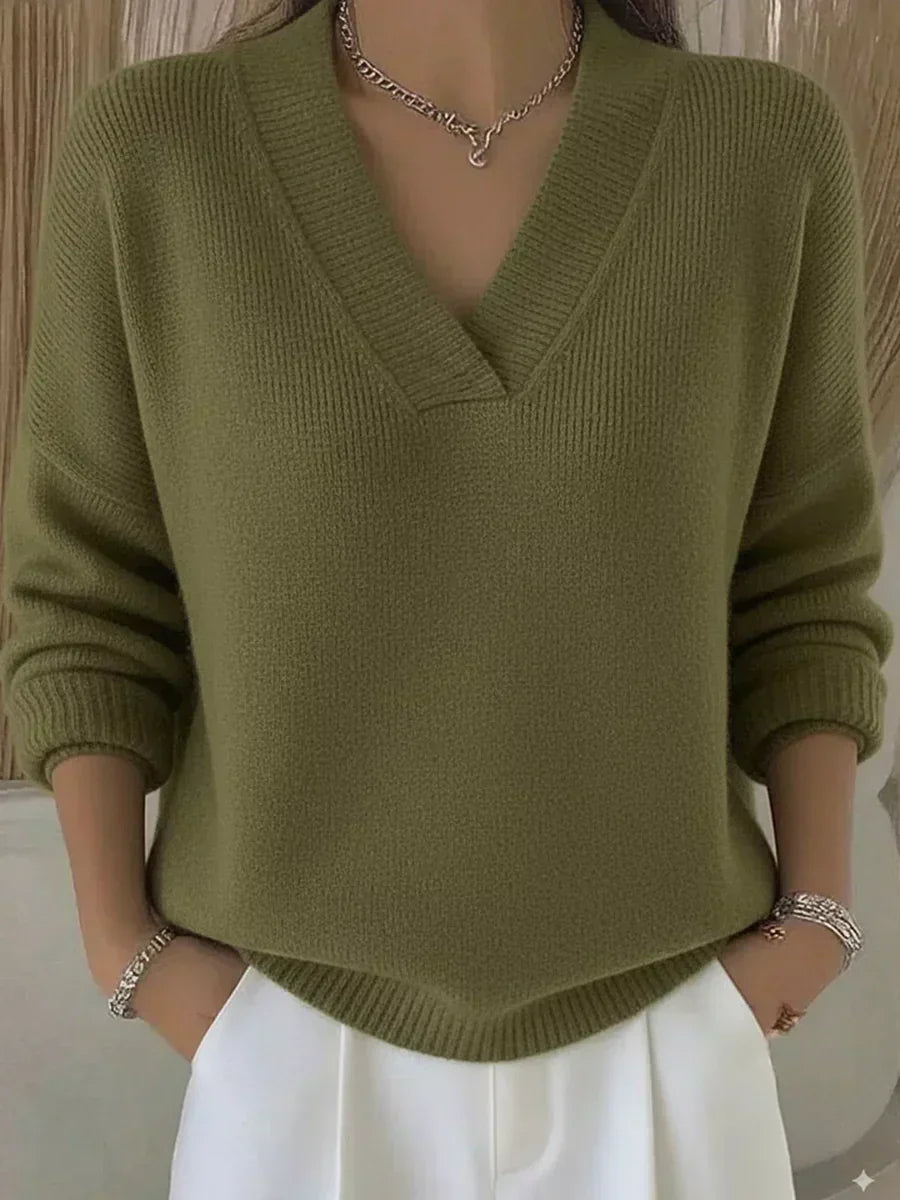 Violeta · Maglia morbida con scollo a V