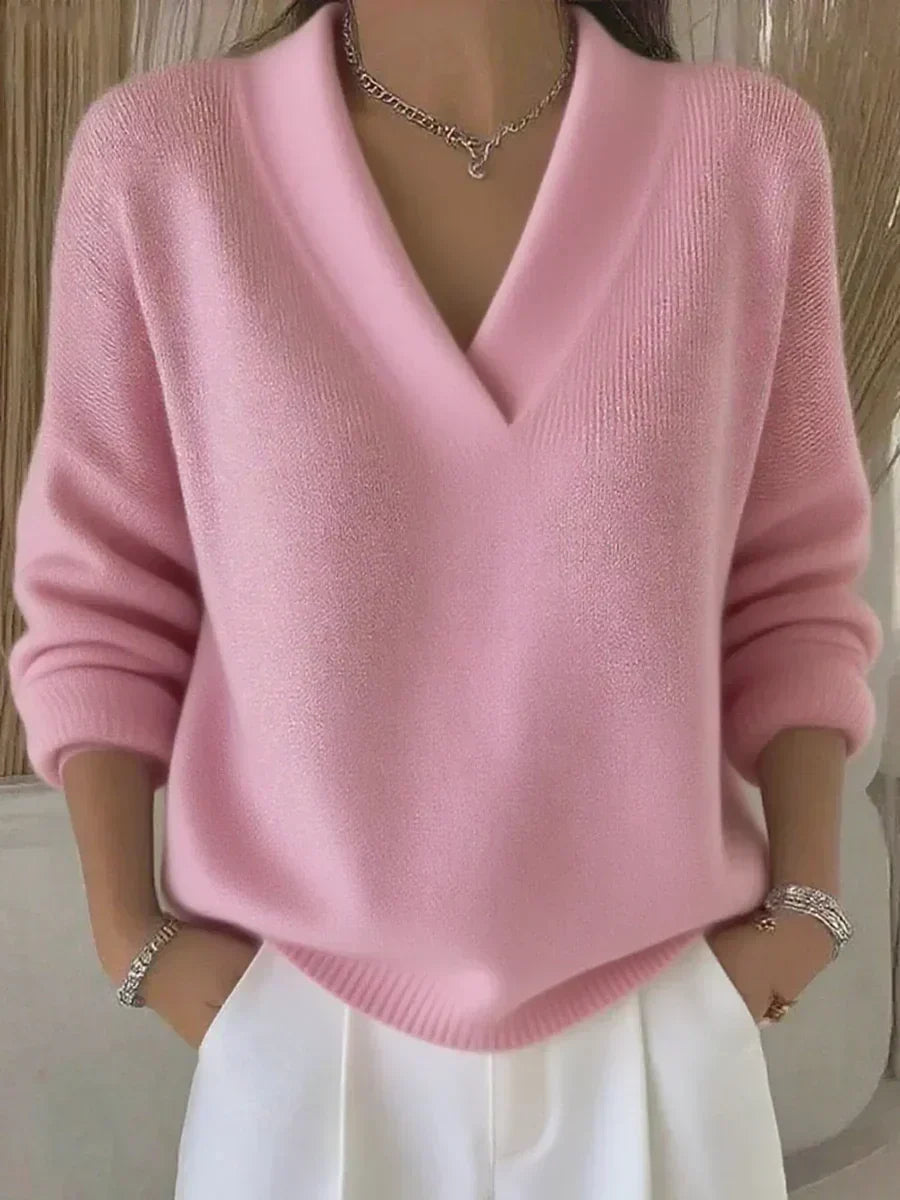 Violeta · Maglia morbida con scollo a V