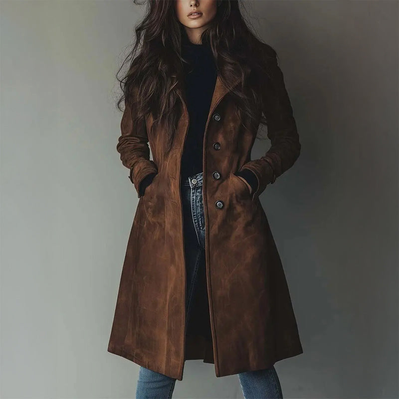 Nilde · Cappotto in Pelle Elegante