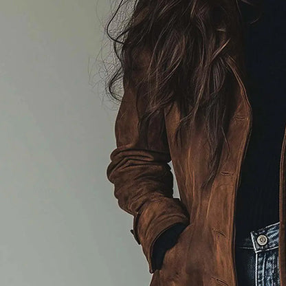 Nilde · Cappotto in Pelle Elegante
