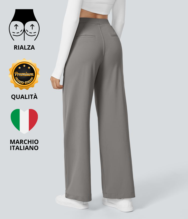 Brigida · Pantaloni Casuali Lisci
