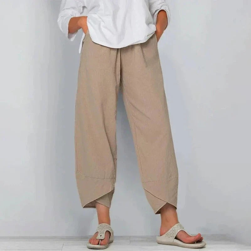 Alba · Pantaloni in Tessuto Morbido
