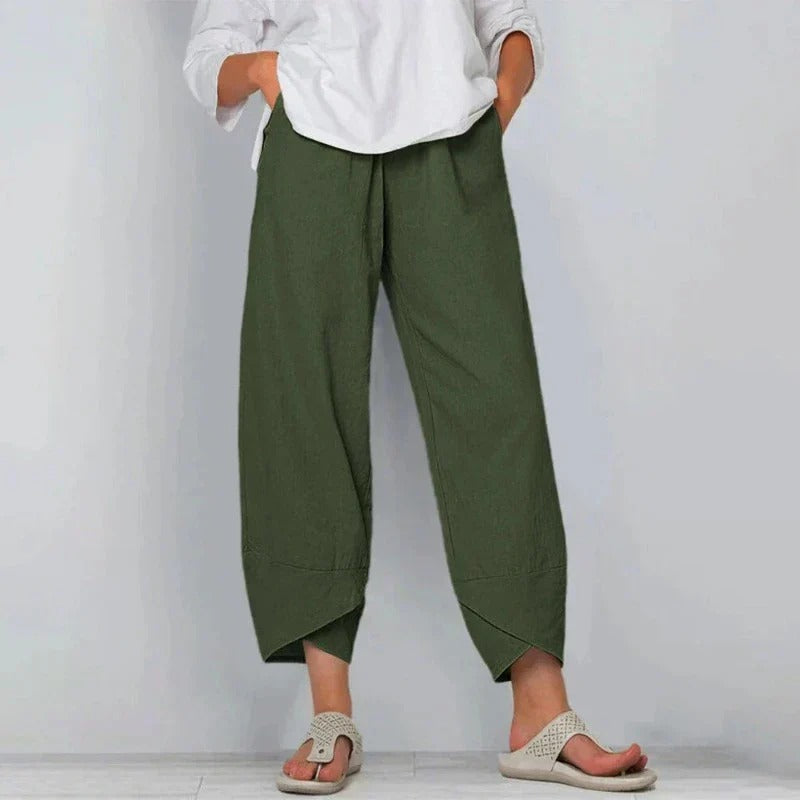 Alba · Pantaloni in Tessuto Morbido