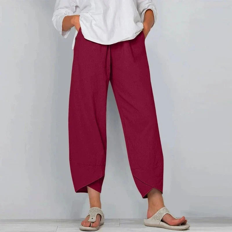 Alba · Pantaloni in Tessuto Morbido