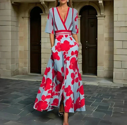 Ottavia · Abito floreale raffinato