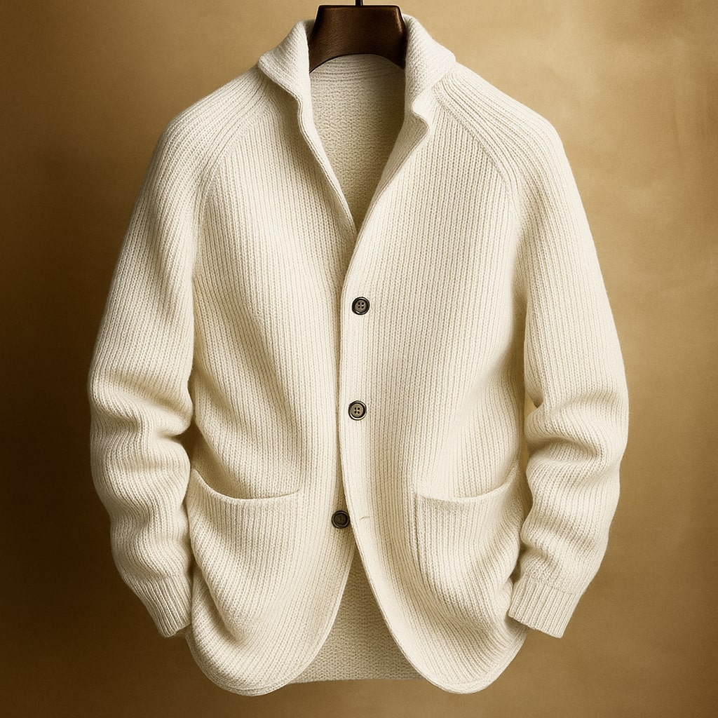 Carlo · Cardigan in Lana Coccola