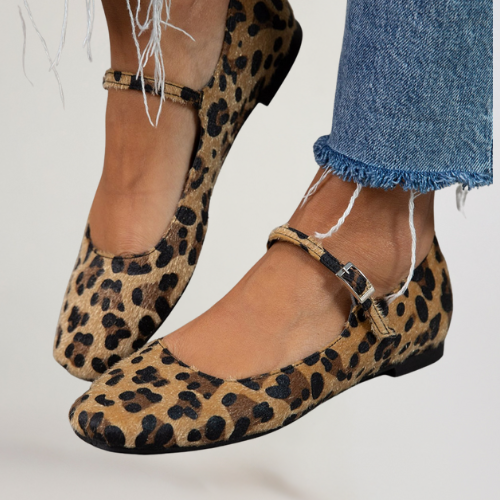 Ilaria · Ballerine leopardate morbide