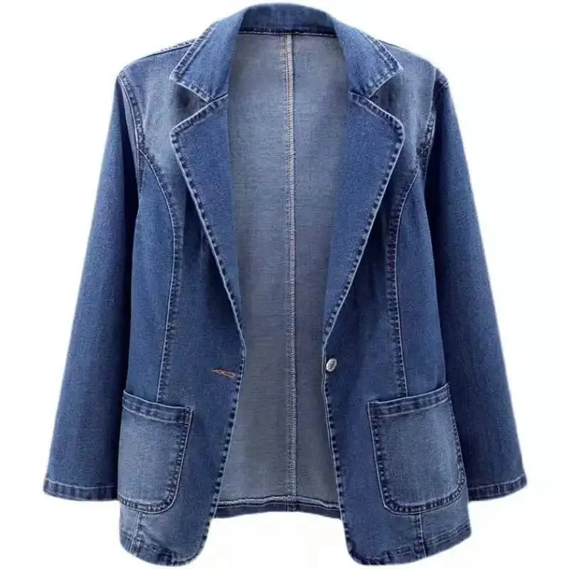 Clelia · Giacca di Denim Rilassata