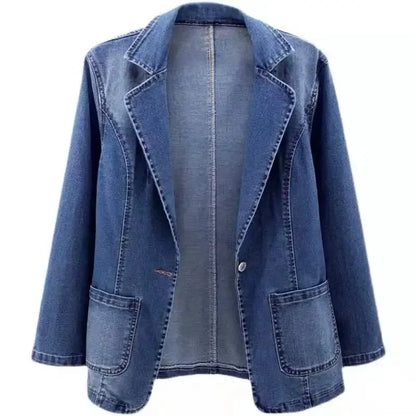 Clelia · Giacca di Denim Rilassata