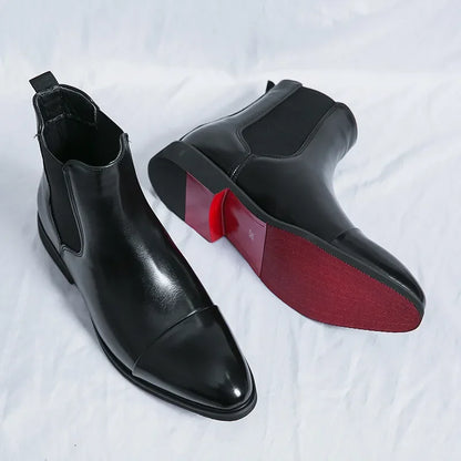 Massimo · Stivaletti eleganti in pelle